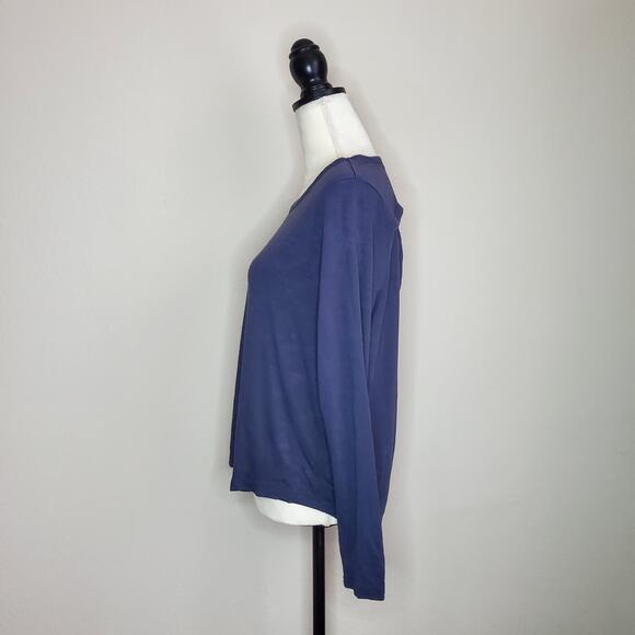 Athleta Breezy Long Sleeve Top Medium - Picture 4 of 8